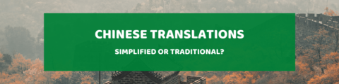 Chinese Translations: Simplified Or Traditional?