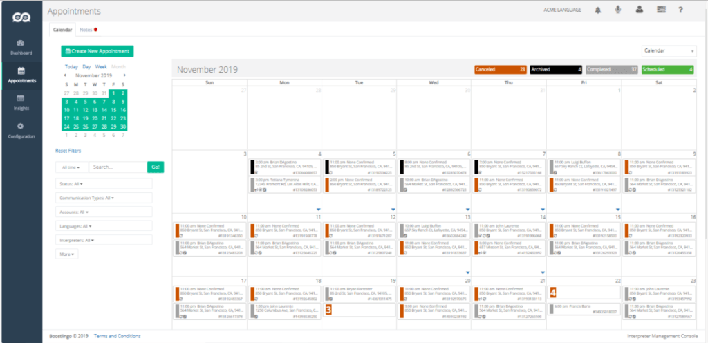 User-Friendly Calendar System